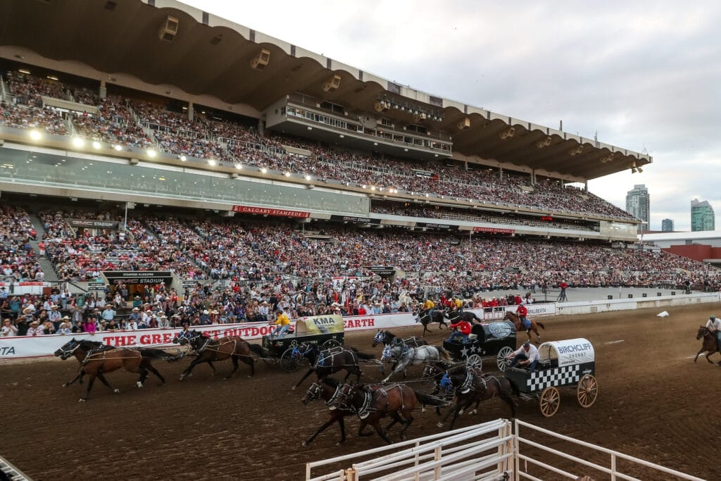 Calgary Stampede, Chuckwagon Races, Chuckwagon Final 2024